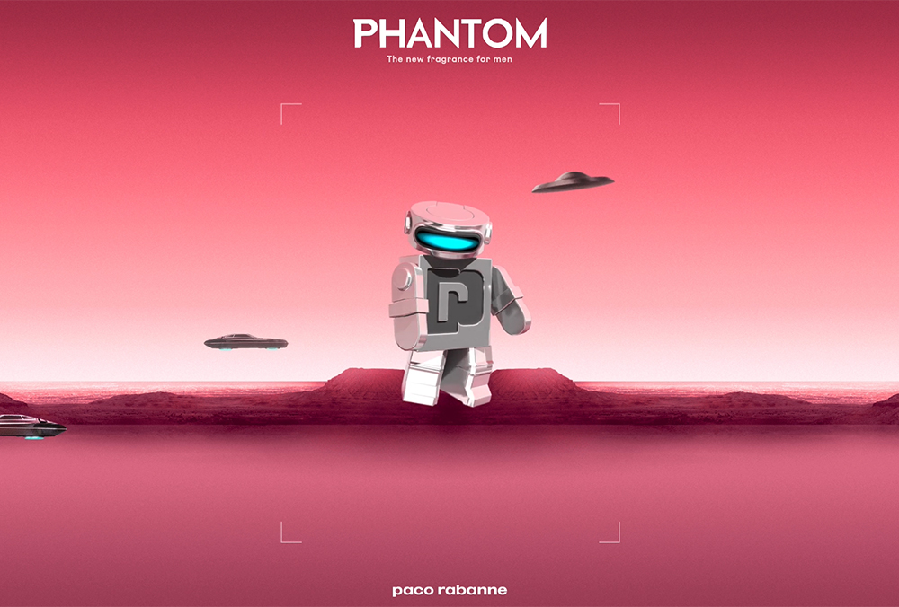 Phantom Game jeu et gamification pour le nouveau parfum Paco Rabanne