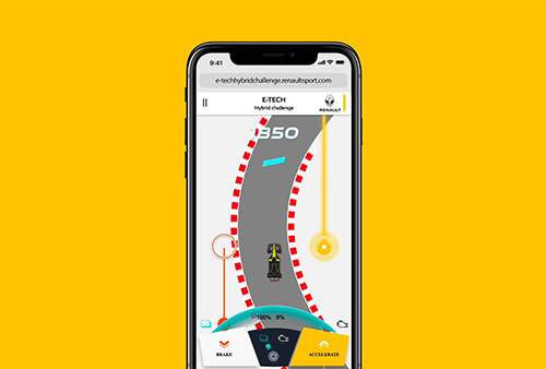 jeu Renault E-TECH Hybrid Challenge
